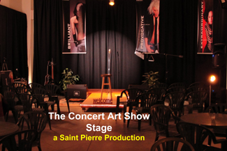 The Concert Art Shows Stage