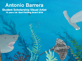 Antonio Barrera Underwater Scenic Ocean Painting