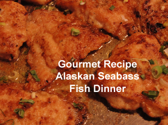 Alaskan Sea Bass Fish