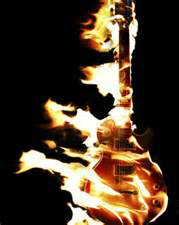 Concert Art Shows On Fire