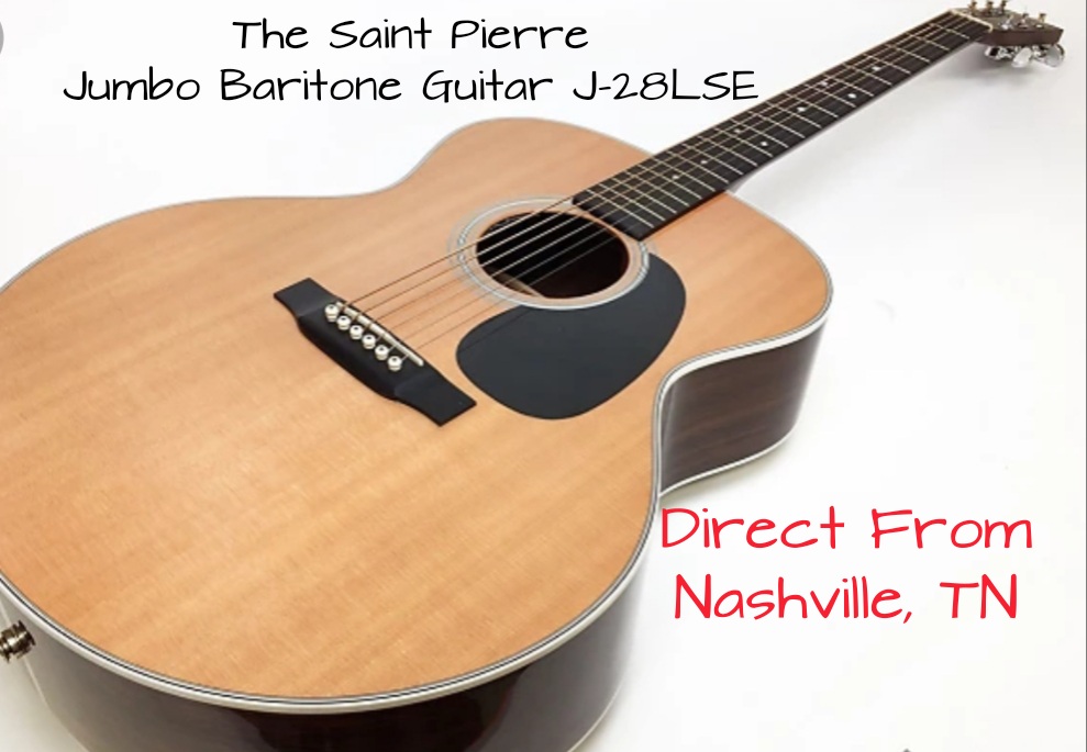 Saint Pierre Martin Jumbo Guitar J-28se From Nashville