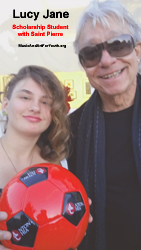 Lucy Jane With Director Saint Pierre