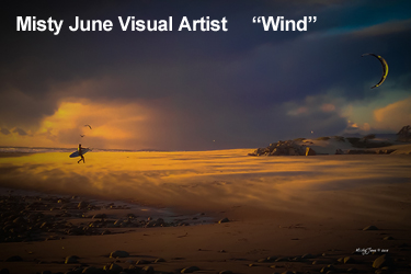 Misty June Art Titled Wind